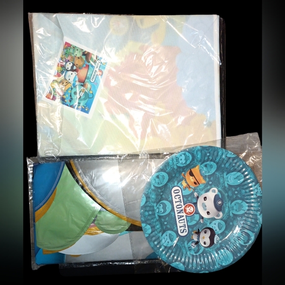 20pcs/set Birthday Party Decorations Octonauts Bday Party Supplies - Picture 2 of 2